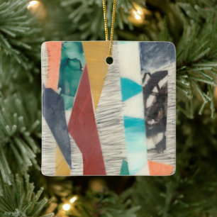 Kleurenrand II Keramisch Ornament