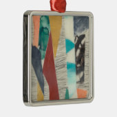 Kleurenrand II Metalen Ornament (Rechts)