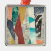 Kleurenrand II Metalen Ornament (Voorkant)