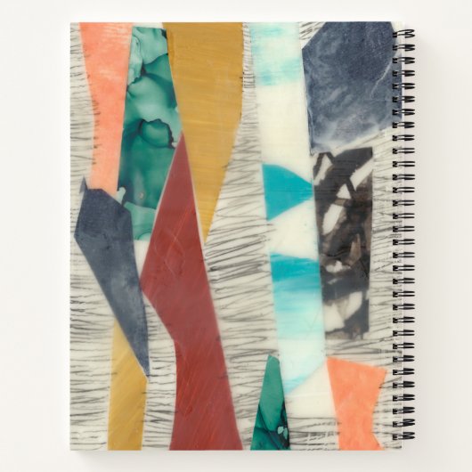 Kleurenrand II Notitieboek (Achterkant)