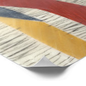 Kleurenrand II Poster (Hoek)