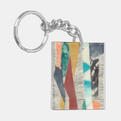 Kleurenrand II Sleutelhanger (Voorkant Links)