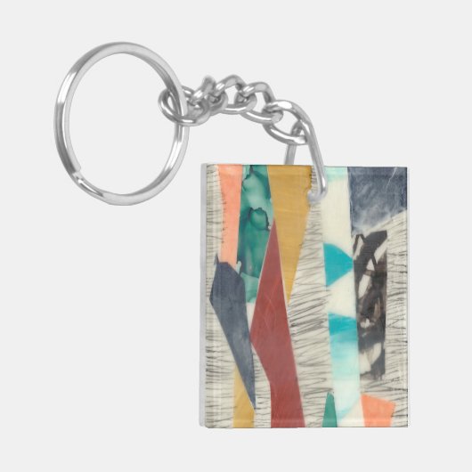 Kleurenrand II Sleutelhanger (Voorkant Links)