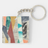 Kleurenrand II Sleutelhanger (Achterkant)