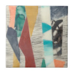 Kleurenrand II Tegeltje<br><div class="desc">Kleur Edge II van Jennifer Goldberger. De verschillende kleuren en de texturen worden gebruikt om dit unieke stuk van kunst te creëer.| 158274FN</div>