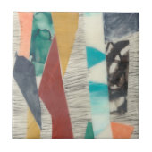 Kleurenrand II Tegeltje (Voorkant)