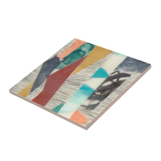 Kleurenrand II Tegeltje (Zijkant)