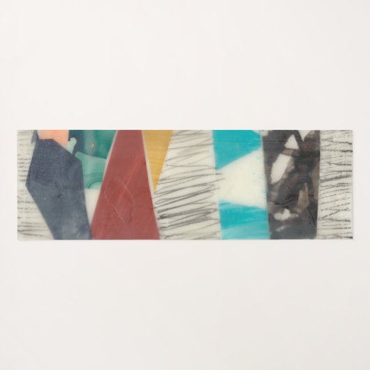 Kleurenrand II Yogamat (Achterkant (horizontaal))