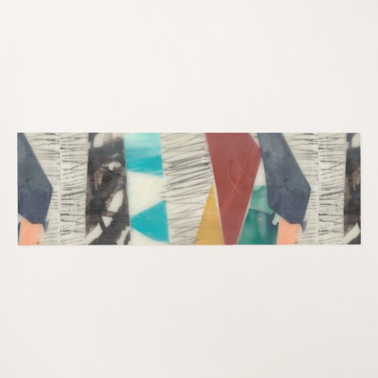 Kleurenrand II Yogamat (Achterkant (horizontaal))