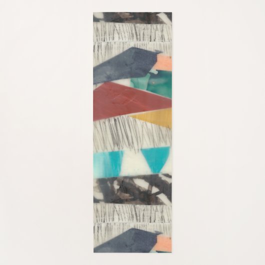 Kleurenrand II Yogamat (Voorkant)