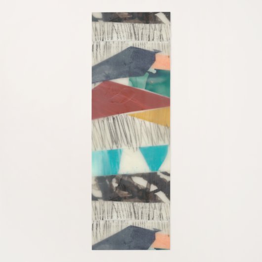 Kleurenrand II Yogamat (Achterkant)