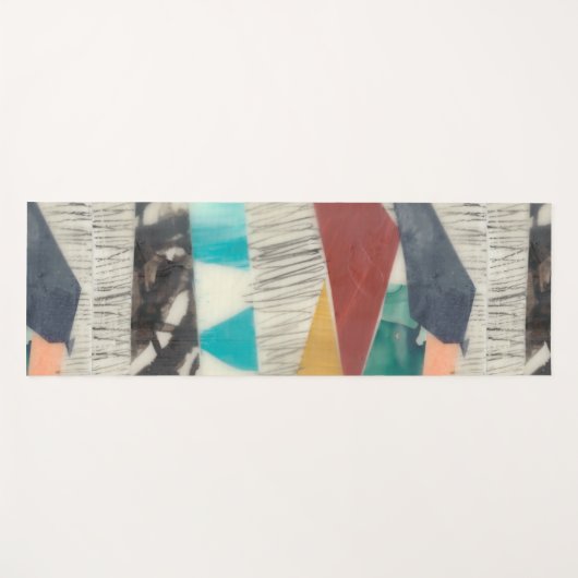 Kleurenrand II Yogamat (Voorkant (horizontaal))