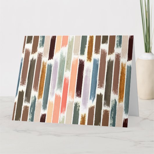 Kleurenregen 2 bedankkaart (Voorkant)