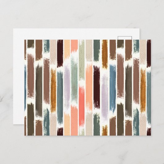 Kleurenregen 2 feestdagenkaart (Voorkant / Achterkant)