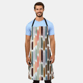 Kleurenregen 2 schort (Gedragen)