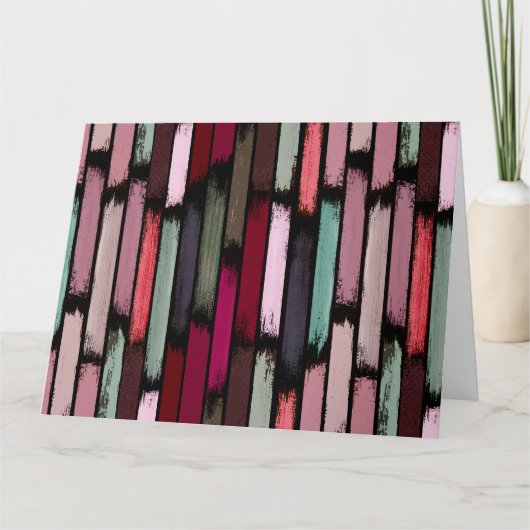 Kleurenregen 3 bedankkaart (Voorkant)