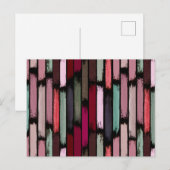 Kleurenregen 3 feestdagenkaart (Voorkant / Achterkant)