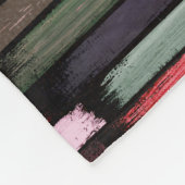 Kleurenregen 3 fleece deken (Hoek)