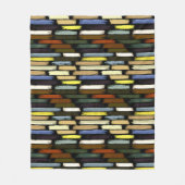 Kleurenregen 4 fleece deken (Voorkant)