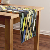 Kleurenregen 4 medium tafelloper (Voorbeeld)