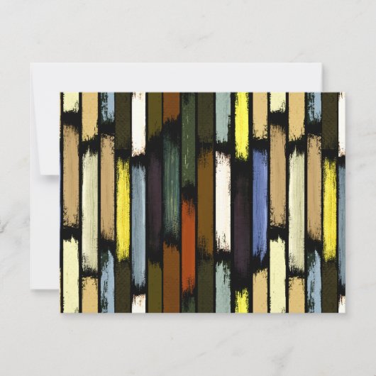 Kleurenregen 4 notitiekaartje (Voorkant)