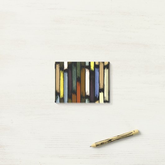Kleurenregen 4 post-it® notes (Op bureau)