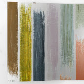 Kleurenregen 5 drieluik wenskaart (Binnenzijde eerst)