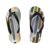 Kleurenregen 5 kinder teenslippers (Voetbed)