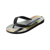 Kleurenregen 5 kinder teenslippers (Schuin)