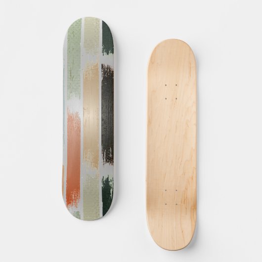 Kleurenregen 5 persoonlijk skateboard (Voorkant)