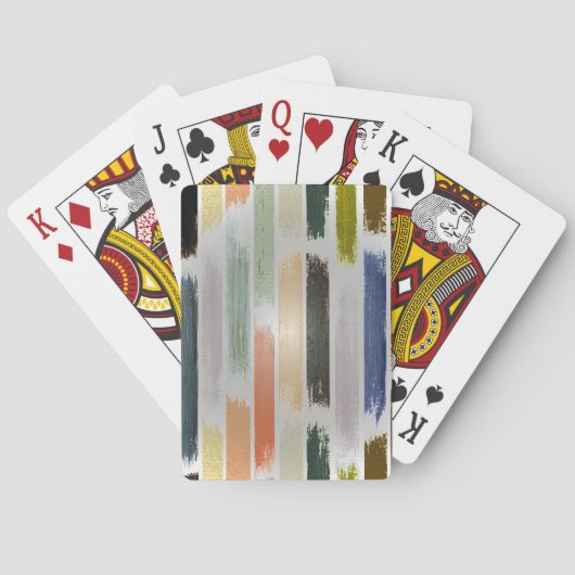 Kleurenregen 5 pokerkaarten (Achterkant)