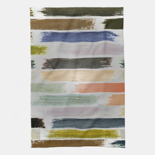 Kleurenregen 5 theedoek (Verticaal)