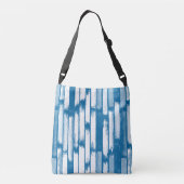 Kleurenregen 7 crossbody tas (Achterkant)