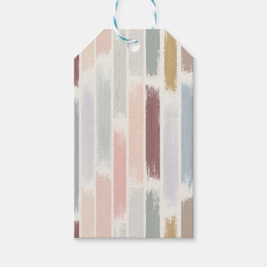 Kleurenregen Cadeaulabel (Voorkant)