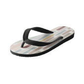 Kleurenregen Kinder Teenslippers (Schuin)