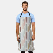 Kleurenregen Schort (Gedragen)