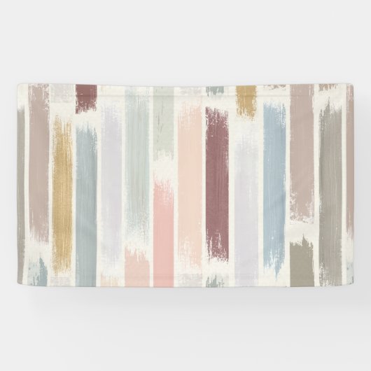 Kleurenregen Spandoek (Horizontaal)