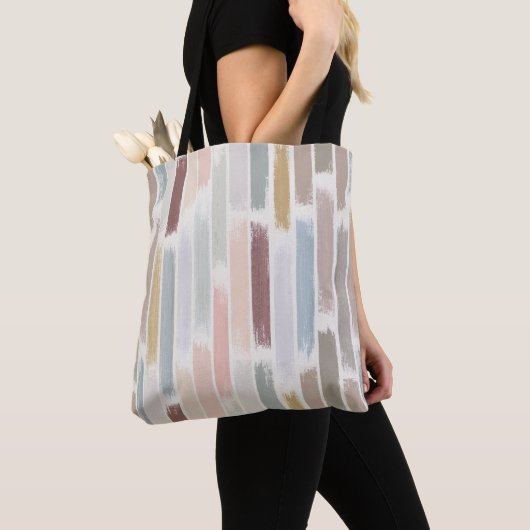 Kleurenregen Tote Bag (Dichtbij)