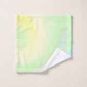 Kleurenregenboog van pasta bad handdoek (Wasdoekje)