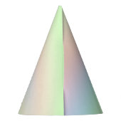 Kleurenregenboog van pasta feesthoedjes (Achterkant)