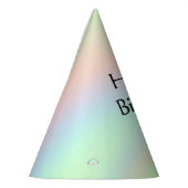 Kleurenregenboog van pasta feesthoedjes (Links)