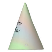 Kleurenregenboog van pasta feesthoedjes (Rechts)
