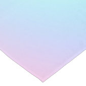 Kleurenregenboog van pasta korte tafelloper (Hoek)