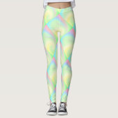 Kleurenregenboog van pasta leggings (Voorkant)