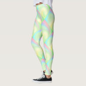 Kleurenregenboog van pasta leggings (Links)