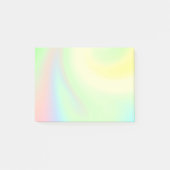 Kleurenregenboog van pasta post-it® notes (Voorkant)