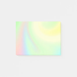 Kleurenregenboog van pasta post-it® notes
