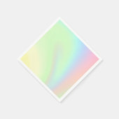 Kleurenregenboog van pasta servet (Hoek)