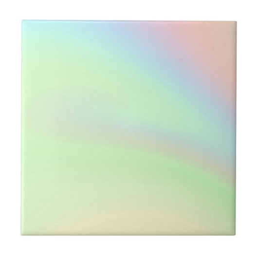 Kleurenregenboog van pasta tegeltje (Voorkant)