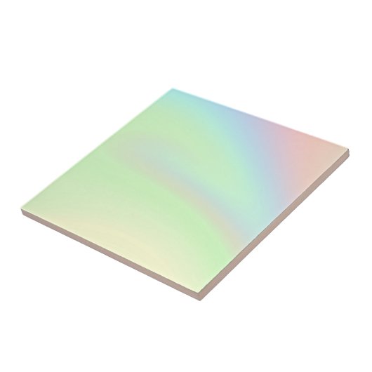 Kleurenregenboog van pasta tegeltje (Zijkant)